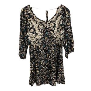 Xhilaration Boho Floral Tunic Dress